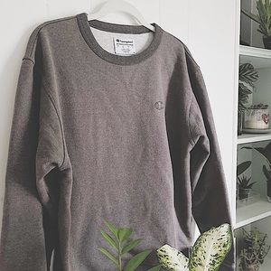 🩷CHAMPION AUTHENTIC SPORTSWEAR GRAY CREWNECK SWEATSHIRT SIZE MEDIUM TRENDING